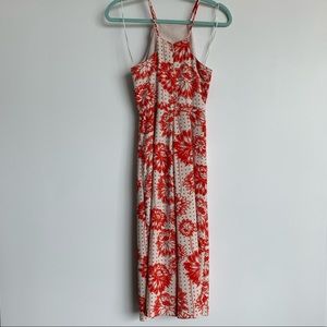 Topshop cropped jumpsuit